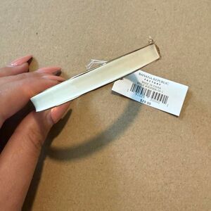 NWT Gold and white tone Banana Republic bangle bracelet. Retail: $29.99